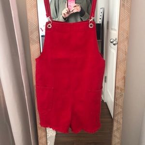NWT princess polly overall shorts